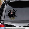 Tell Your Dogs I Said Hi - Black Labrado Vinyls Car Decals