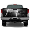 Lightning Storm Black Sky Tailgate Wrap Tailgate Wrap Sticker Decals For Trucks
