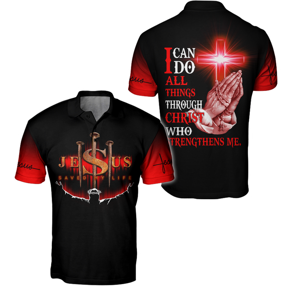 Jesus Save My Life 3D All Over Printed Shirts For Men and Women Pi12062002