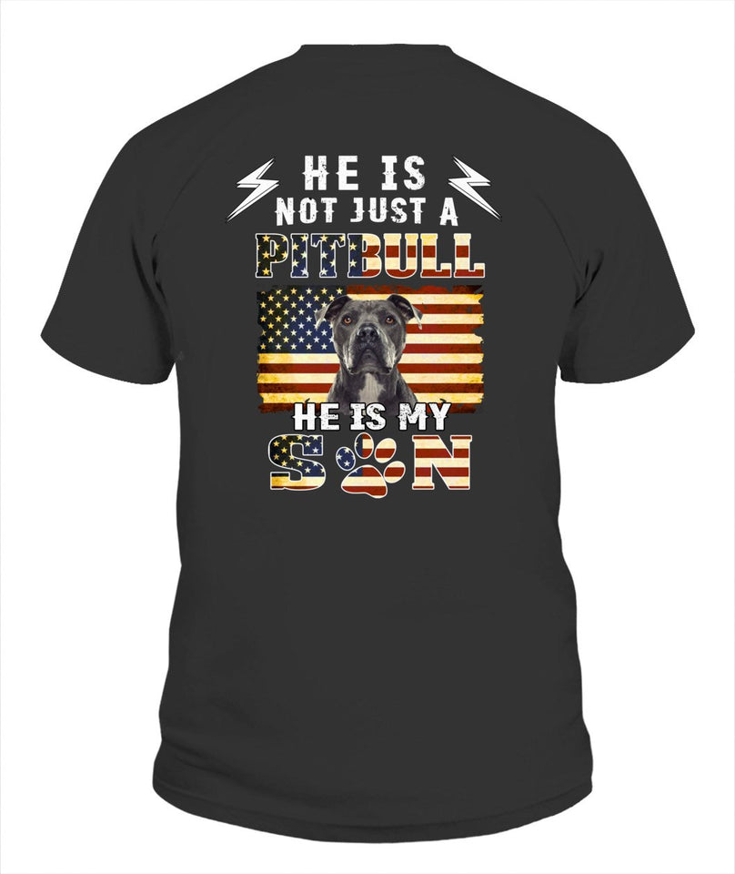 He is Not Just a Pitbull He is My Son 2D T-shirt K1162