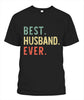 Best Husband Ever Funny Cool Vintage Gift Christmas Tee Shirt