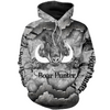 PL432 BOAR HUNTER 3D ALL OVER PRINTED SHIRTS FOR MEN AND WOMEN