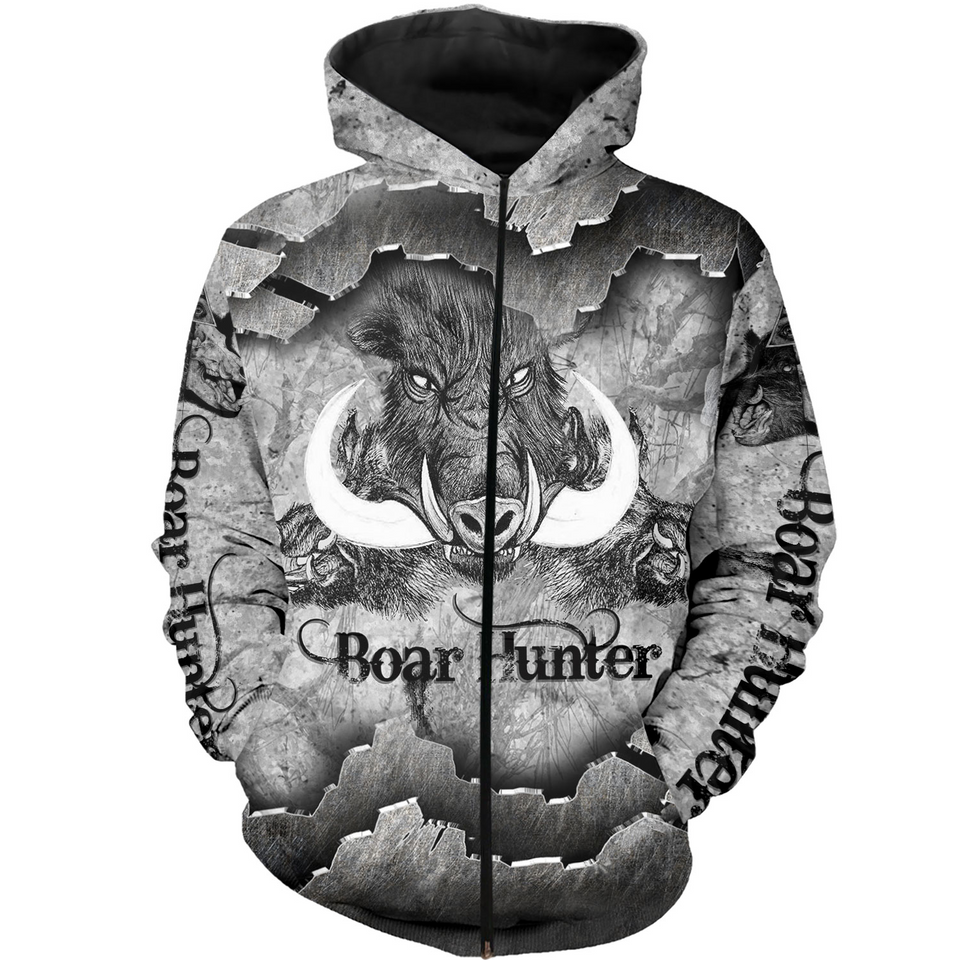 PL432 BOAR HUNTER 3D ALL OVER PRINTED SHIRTS FOR MEN AND WOMEN