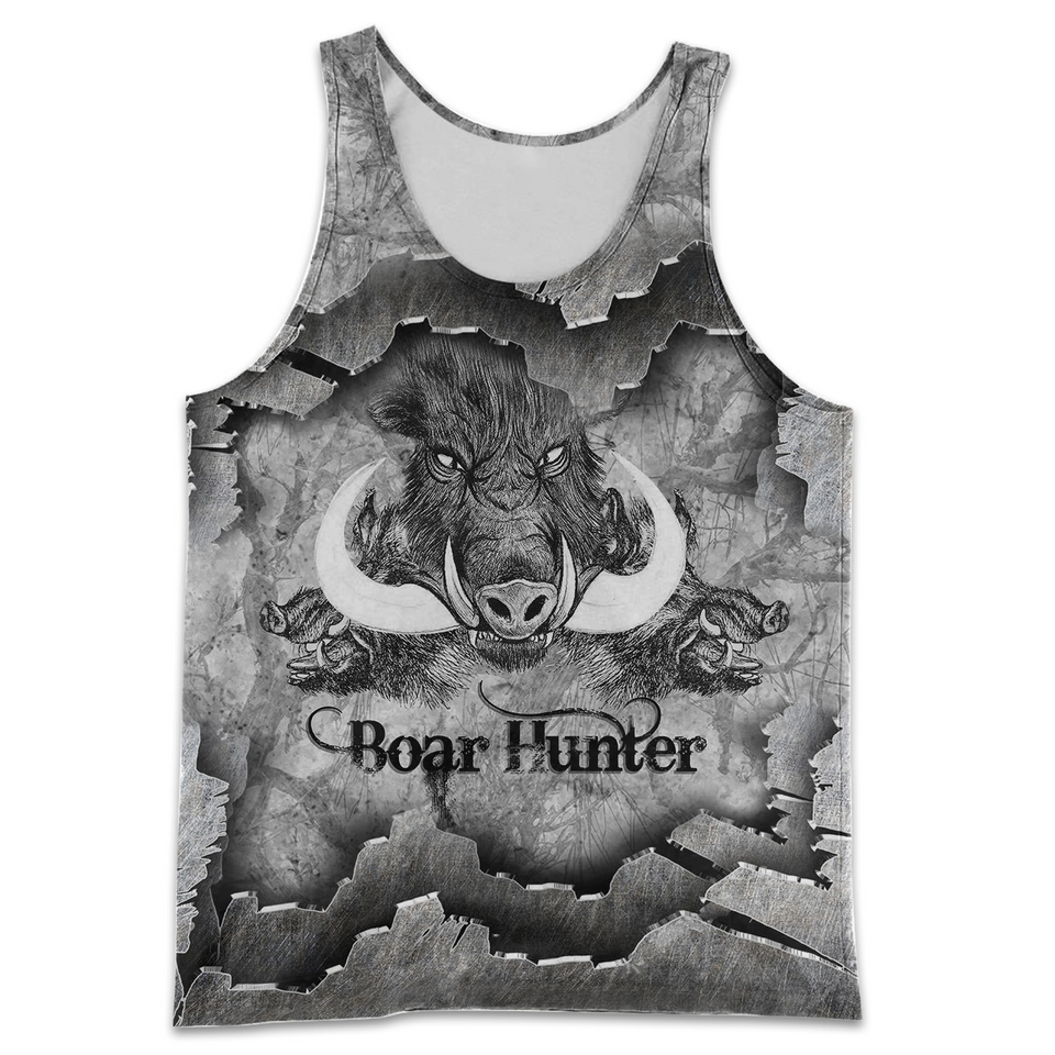 PL432 BOAR HUNTER 3D ALL OVER PRINTED SHIRTS FOR MEN AND WOMEN