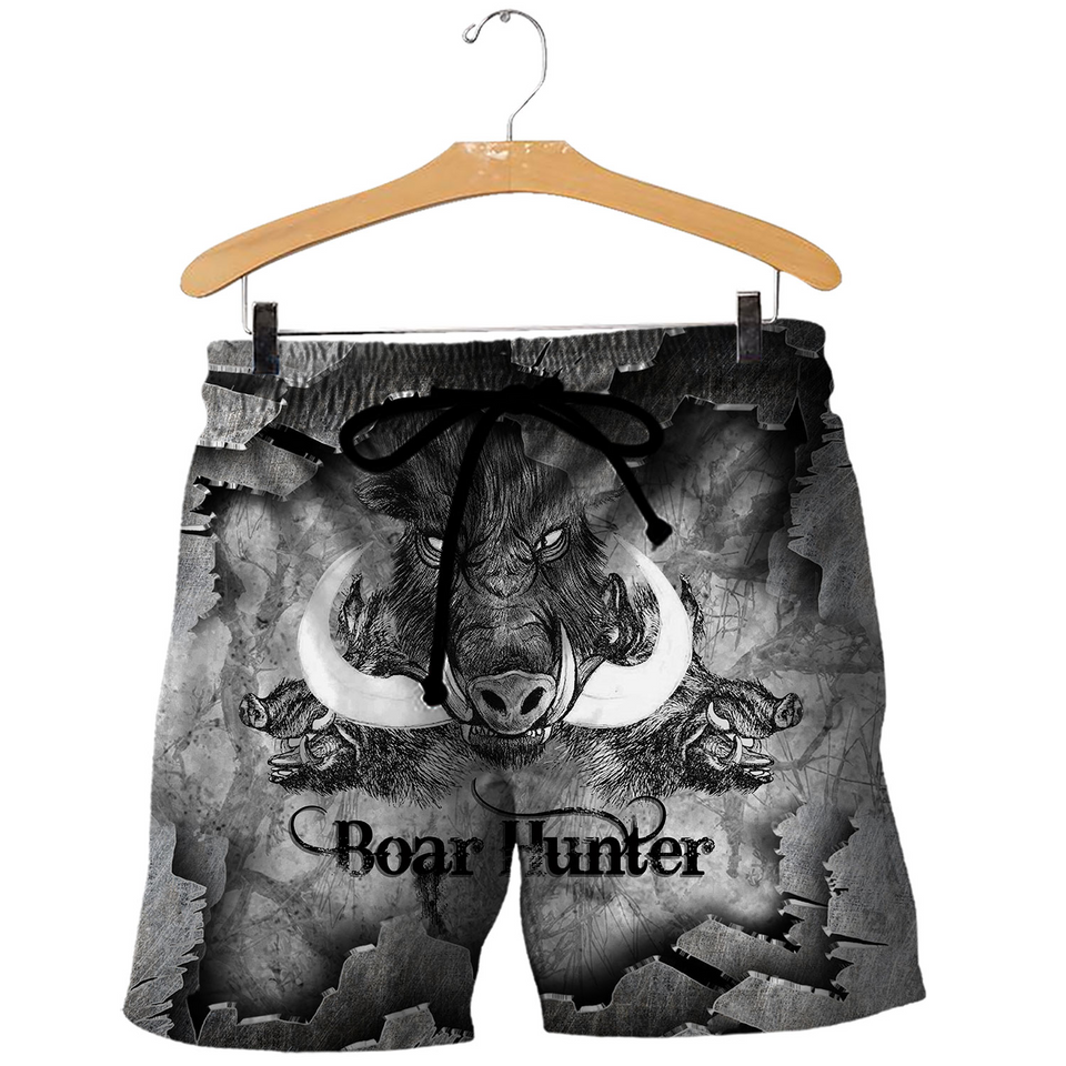 PL432 BOAR HUNTER 3D ALL OVER PRINTED SHIRTS FOR MEN AND WOMEN