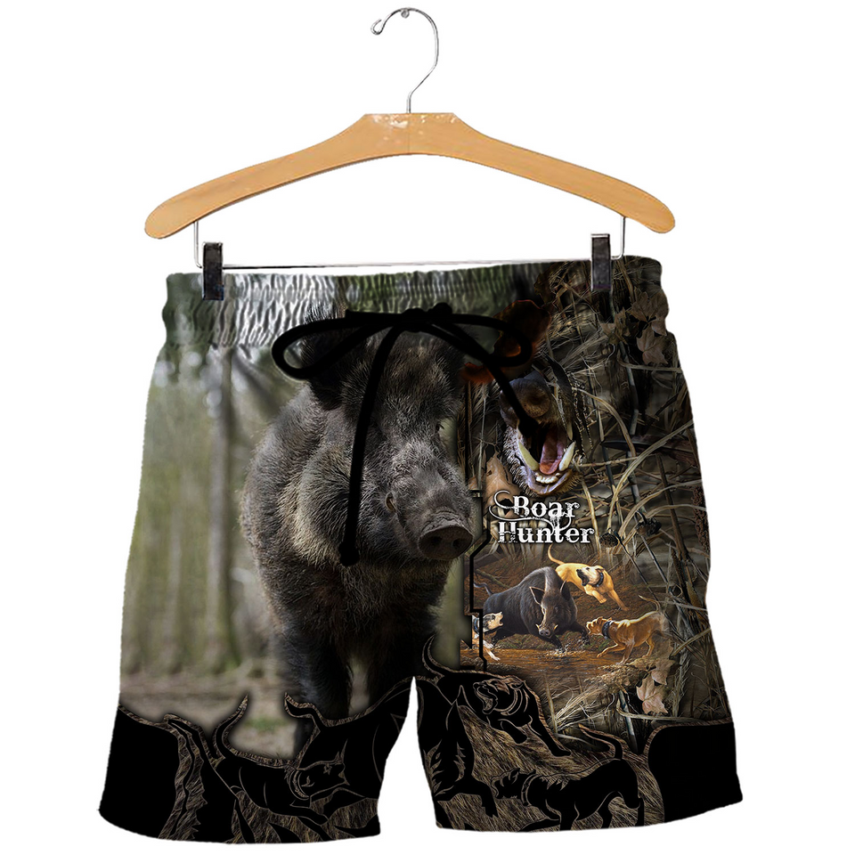 PL436 WILD BOAR 3D ALL OVER PRINTED SHIRTS