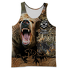 PL438 LOVE BEAR 3D ALL OVER PRINTED SHIRTS