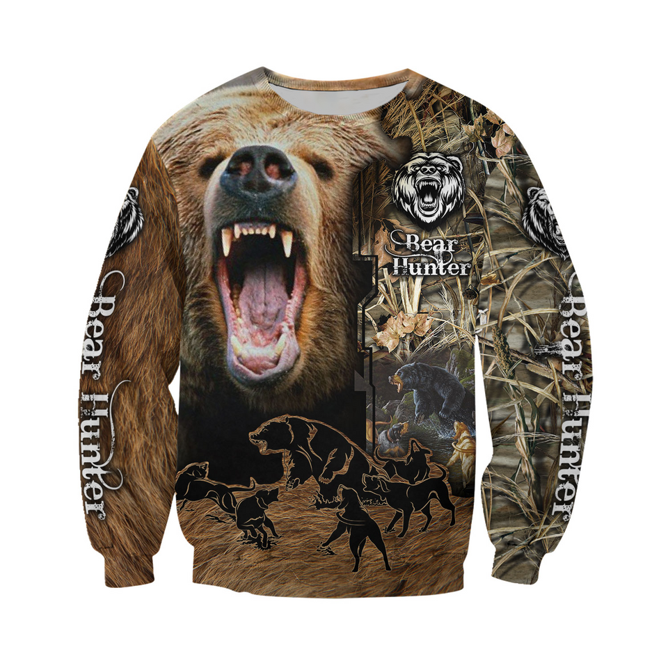 PL438 LOVE BEAR 3D ALL OVER PRINTED SHIRTS