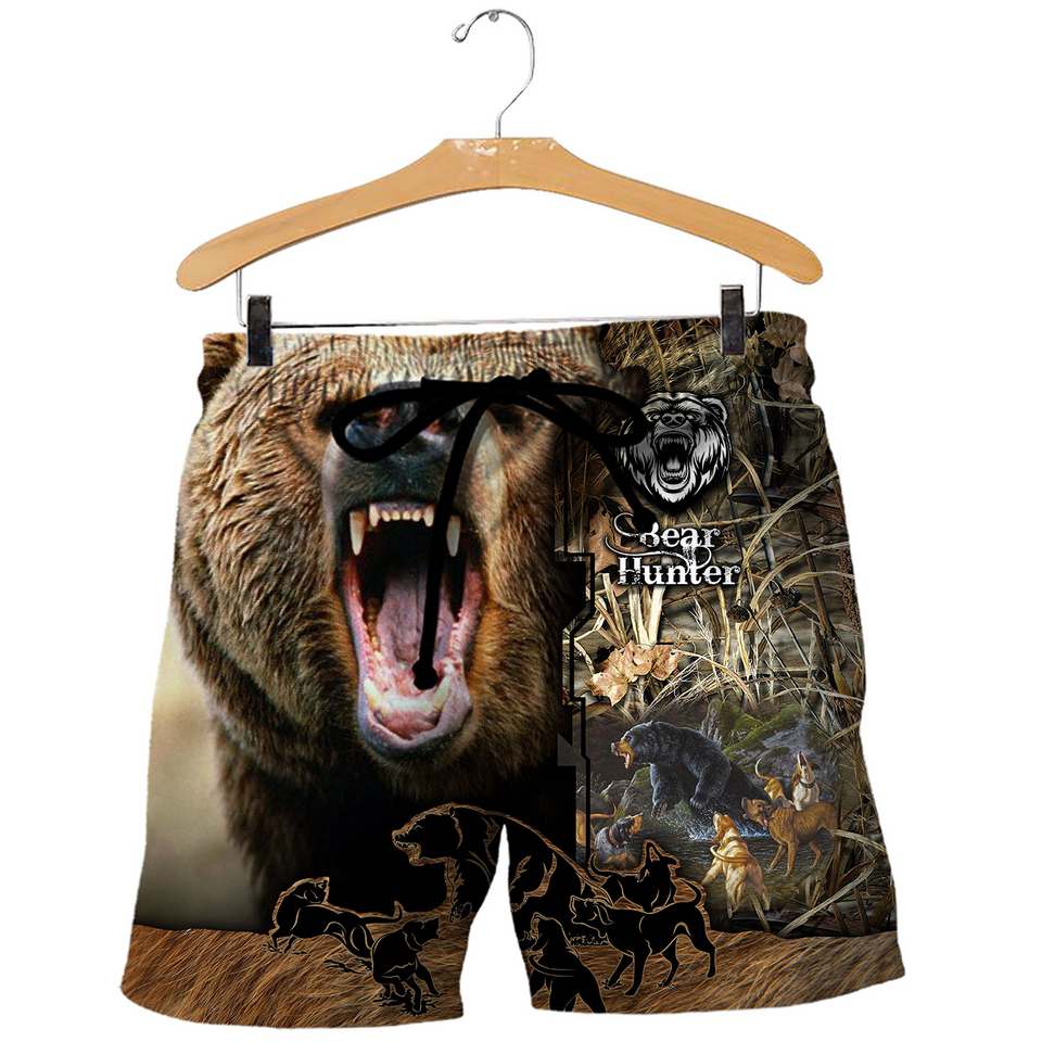 PL438 LOVE BEAR 3D ALL OVER PRINTED SHIRTS