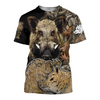 PL439 LOVE BOAR 3D ALL OVER PRINTED SHIRTS