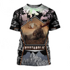 PL454 HUNTAHOLIC 3D ALL OVER PRINTED SHIRTS FOR MEN AND WOMEN