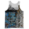 PL456 HUNTAHOLIC CAMO 3D ALL OVER PRINTED SHIRTS FOR MEN AND WOMEN ANNC