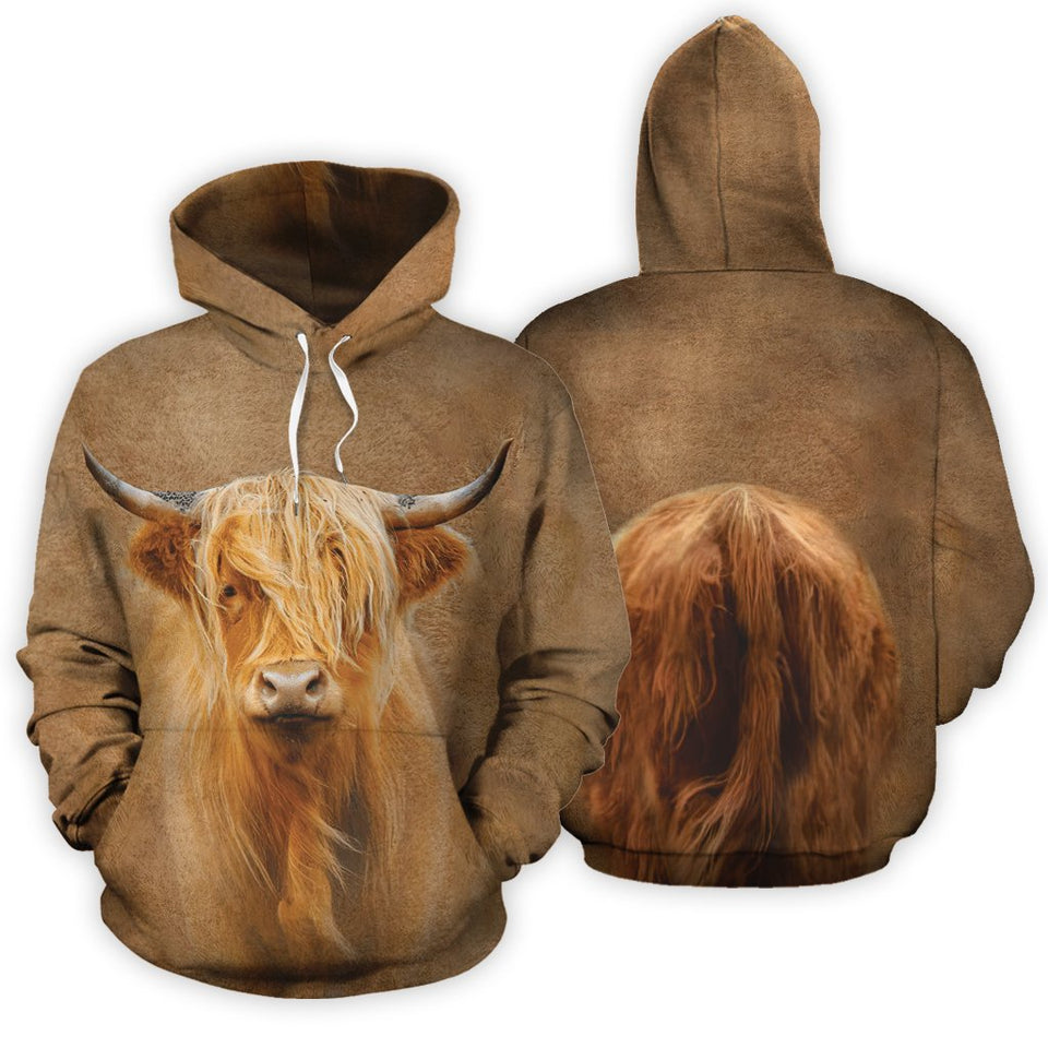 Cow Hoodie 3D Cute 4