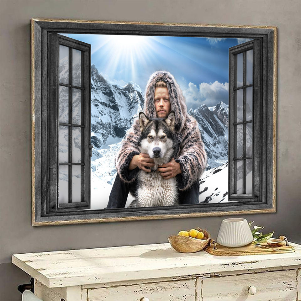[ha0481-snf-ptd]-husky-poster-dogs-lover