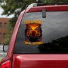 Biker Crack Sticker Door Funny Gifs Fun Stickers Gifts For Coworkers - custom sticker applied on car truck window preview