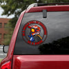 Biker Crack Stickers For Cars Funny Faces Decal Stickers Sister Necklaces - custom sticker applied on car truck window preview