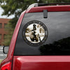 Biker Crack Stickers Funny Faces Brand Stickers Gift For Husband - custom sticker applied on car truck window preview