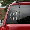 [sk0638-snf-tpa]-penguin-crack-sticker-animals-lover