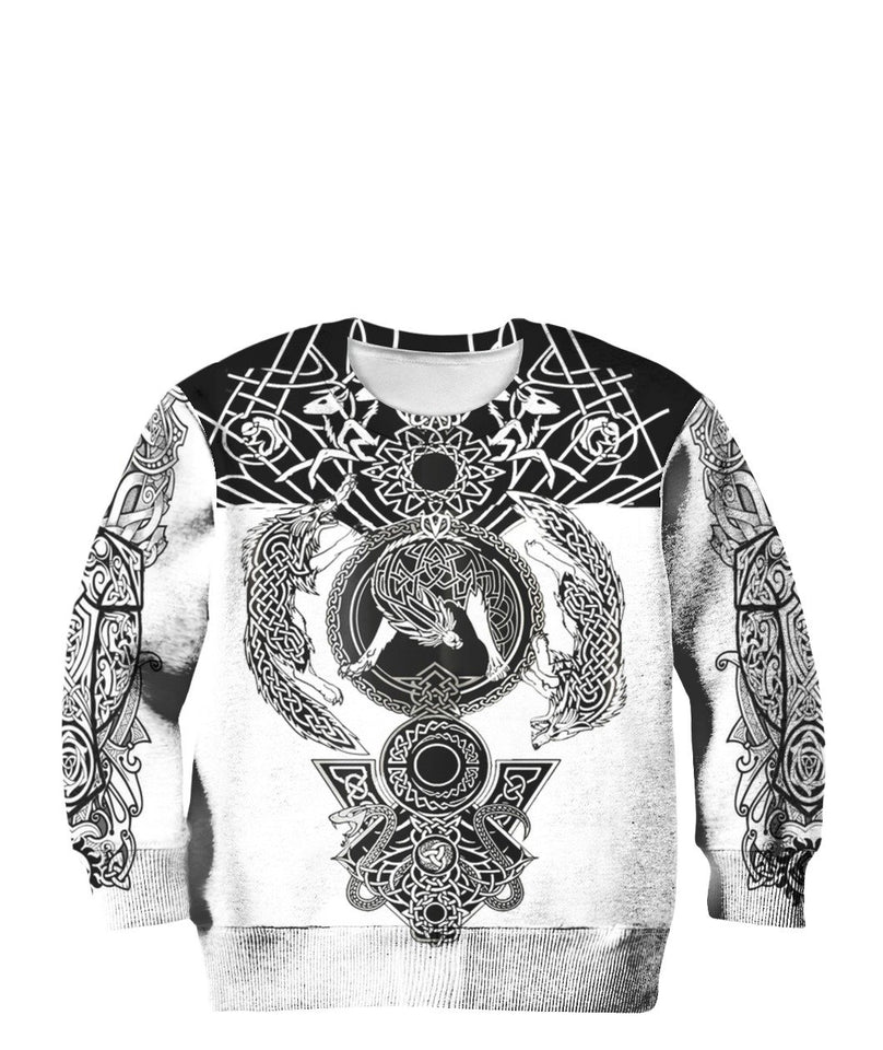 Viking Tattoo Version 3.0 3D Full Over Print Ht1109