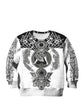 Viking Tattoo Version 3.0 3D Full Over Print Ht1109