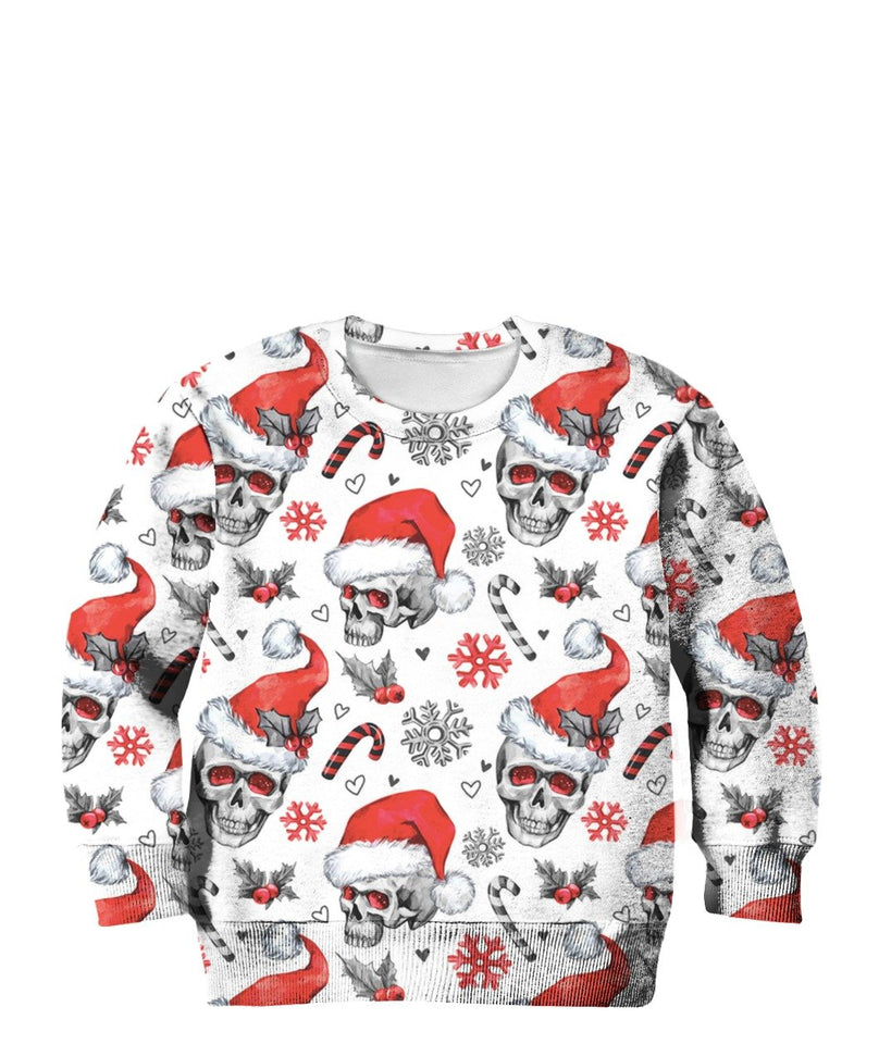 Skull Christmas 3D Full Over Print