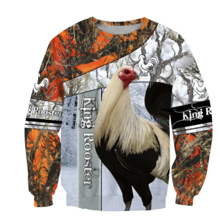 Rooster King Camo II All Over Printed 4