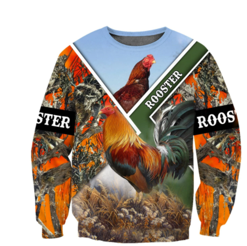 Premium Love Rooster All Over Printed Unisex 39