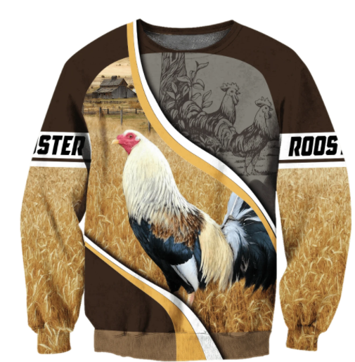 Rooster King Camo All Over Printed