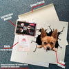 Funny Chihuahua Head Decal Funny Vinyl Car Decals Waterproof