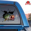 Funny Bass Fishing Stickers for Cars Your Cute Funny Vinyl Car