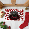 [sk0158-dom-lad] Doormat labrador retriever DOGS CUTE Decorate The HOUSE - Camellia Print