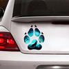 Wolf Paw Decal Sticker Car Funny Birthday Memes Sunflower Decal