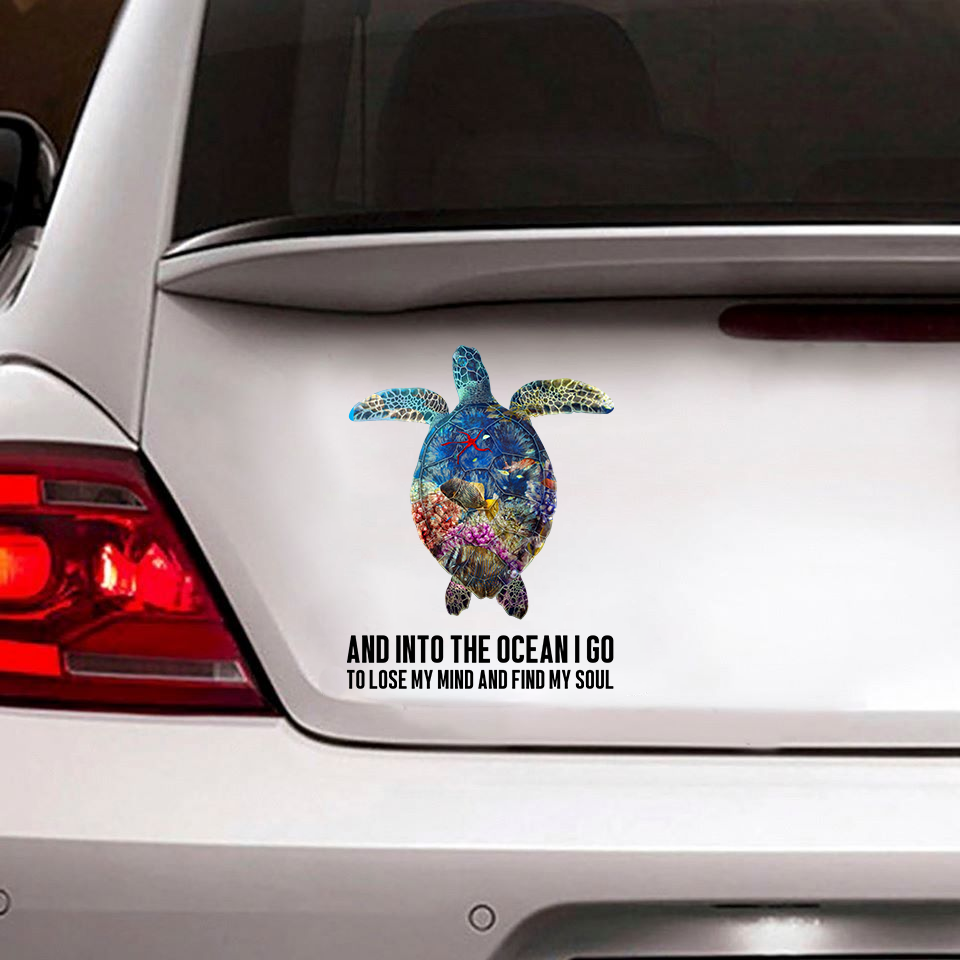 Sea Turtle Duck Decal Funny Pictures Custom Sticker Sheets