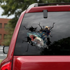 [sk0547-snf-hnd]-shark-men-crack-car-sticker-animals-lover