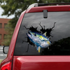 [sk0622-snf-hnd]-bluefin-crack-car-sticker-fishing-lover