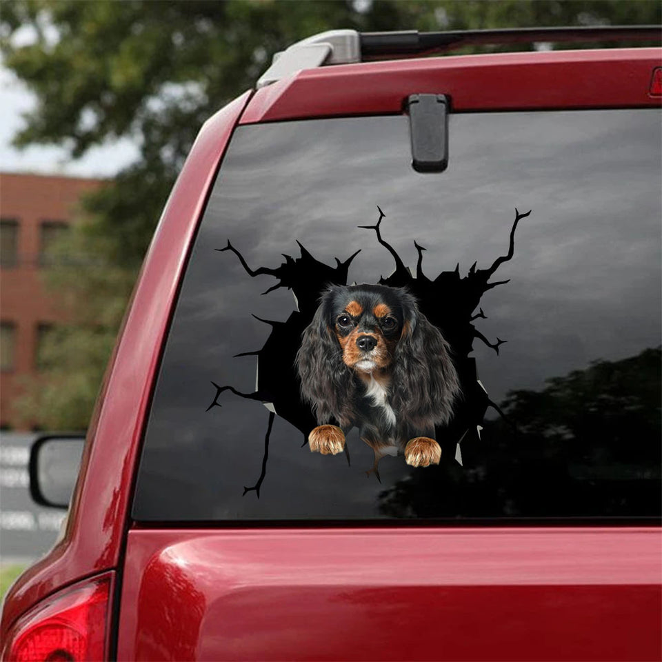 [sk0643-snf-tnt]-cavalier-king-charles-spaniel-crack-sticker-dogs-lover