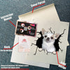 Chihuahua Crack Sticker for Back Window Wiper Nice Outdoor
