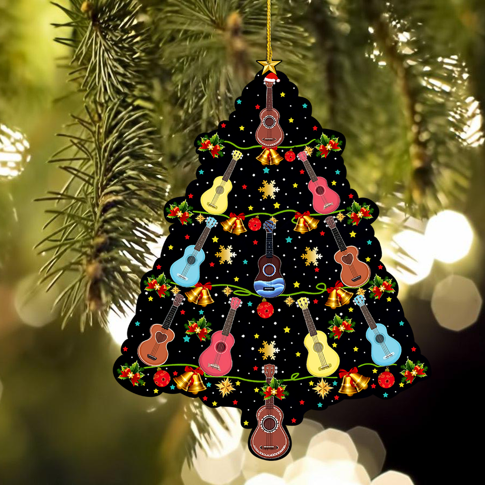 ornament-ukulele-gift-for-christmas-decorate-the-pine-tree