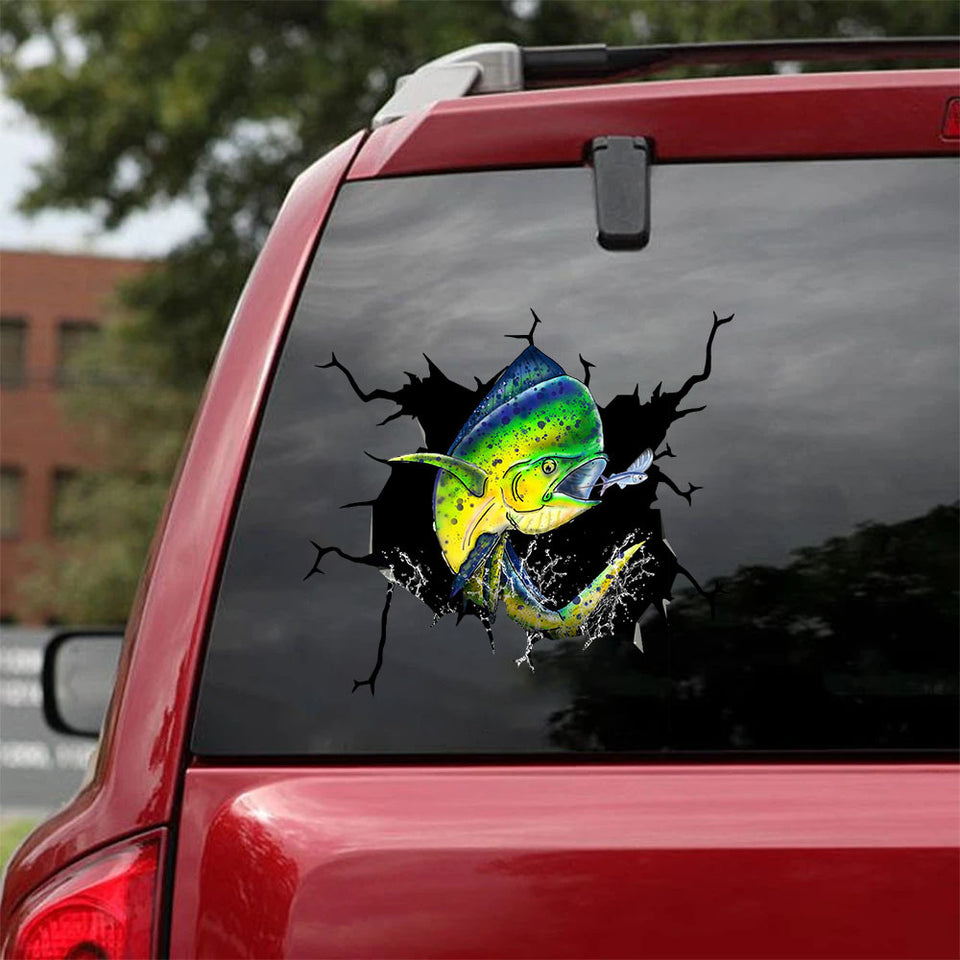 [sk0837-snf-ptd]-saltwater-fishing-crack-sticker-fishing-lover