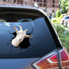 Cashmere Goat Crack Decal for Wall Happy 3d Sticker Christmas