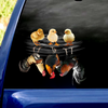 [sk1856-snf-tnt]-chicken-crack-sticker-poultry-lover
