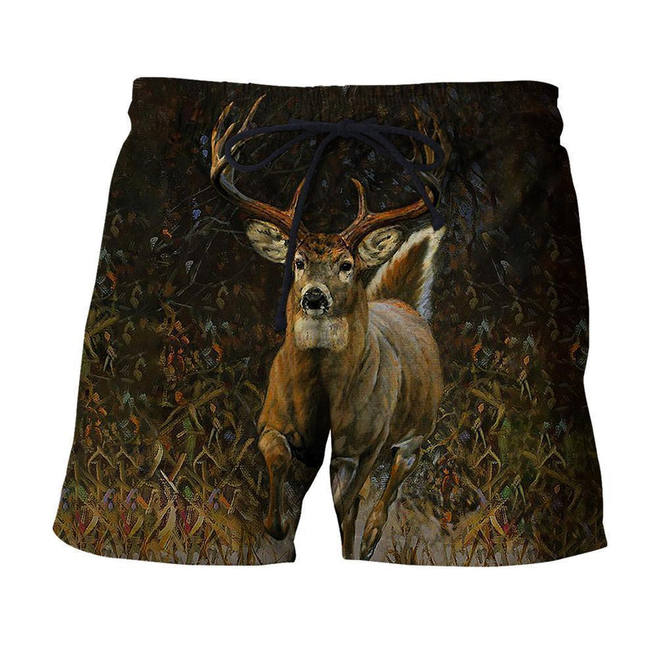 3D All Over Printed White-tailed deer Clothes
