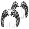 Tattoo Wolf Hoodie T Shirt For Men and Women HAC300502-NM
