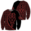 Tattoo Wolf Hoodie T Shirt For Men and Women HAC080606-NM