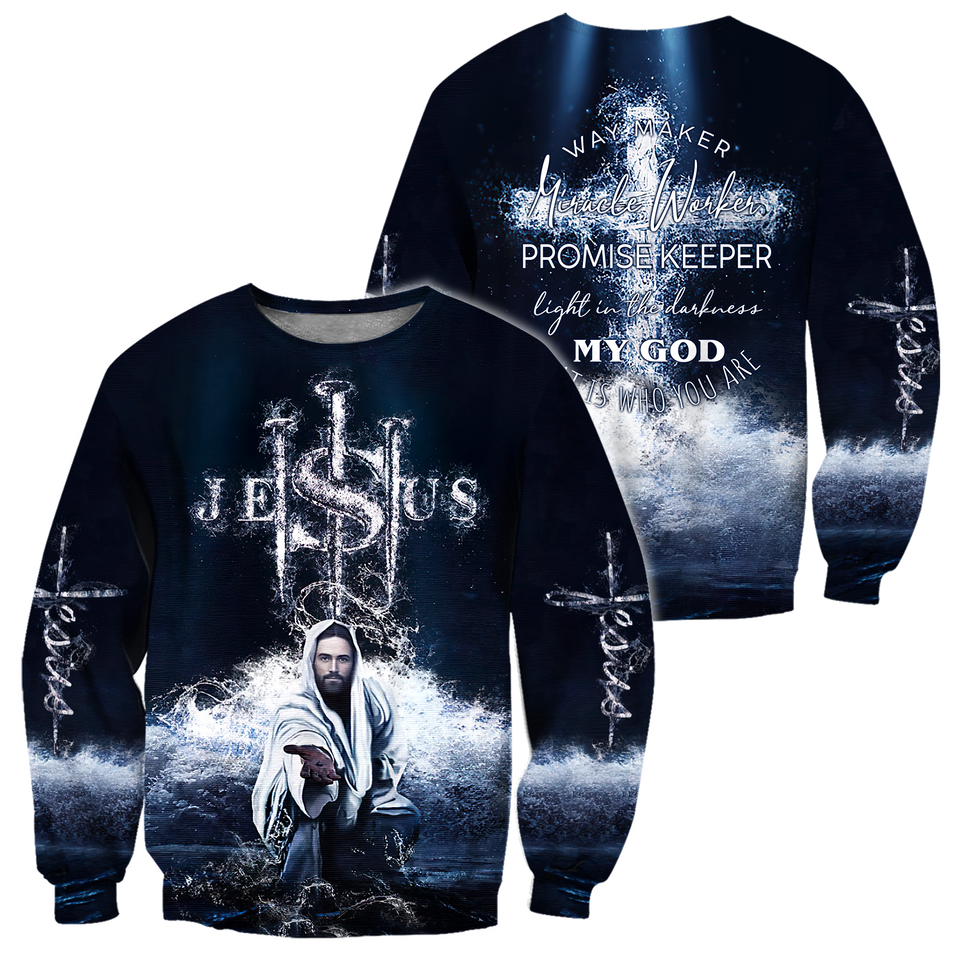 3D All Over Printed Shirts For Men and Women Easter Jesus Pi190501