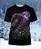 3D All Over Printed Black Horse