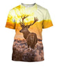 3D All Over Print Twilight And Deer Hoodie