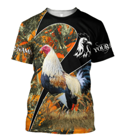 King Rooster Customize II 3D All Over Printed Unisex Hoodie 9