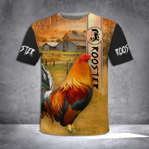Premium Rooster 3D All Over Printed Unisex 21