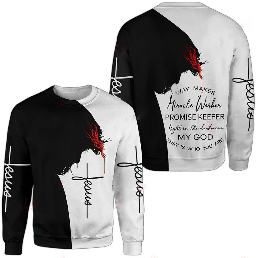 Jesus 3D All Over Printed Shirts For Men and Women TA040208